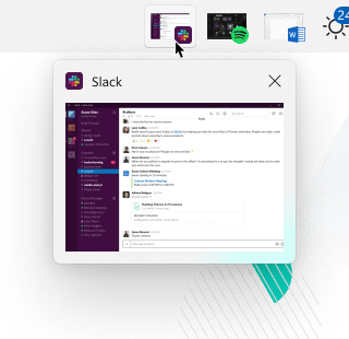 OneLaunch windows previews.